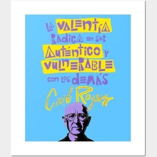 Carl Rogers Quote Posters and Art